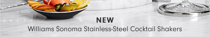 Williams Sonoma Stainless Steel Cocktail Shakers