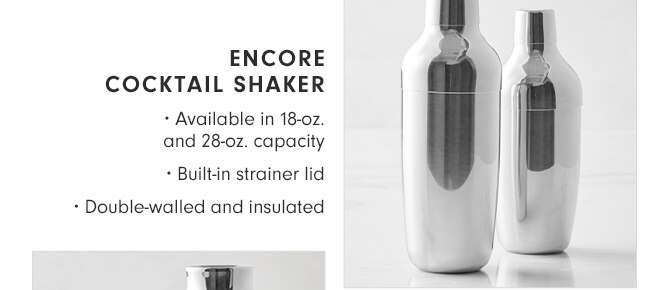 ENCORE COCKTAIL SHAKER
