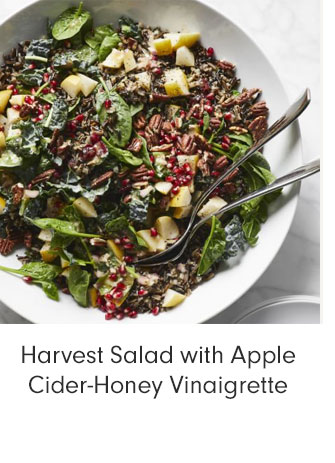 Harvest Salad with Apple Cider-Honey Vinaigrette