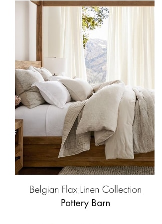 Belgian Flax Linen Collection - Pottery Barn