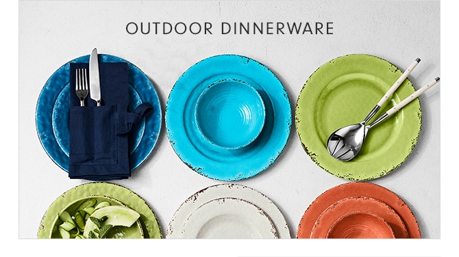 OUTDOOR DINNERWARE