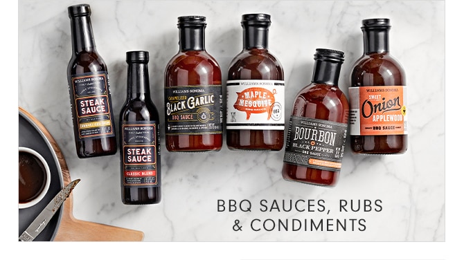 BBQ SAUCES, RUBS & CONDIMENTS