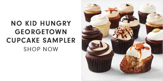 NO KID HUNGRY GEORGETOWN CUPCAKE SAMPLER - SHOP NOW