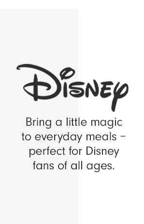 Disney - Bring a little magic to everyday meals – perfect for Disney fans of all ages.