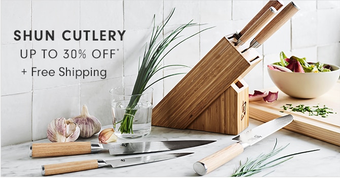 SHUN CUTLERY - UP TO 30% OFF* + Free Shipping