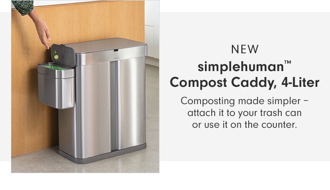 simplehuman™ Compost Caddy, 4-Liter 