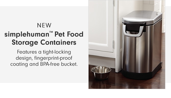 simplehuman™ Pet Food Storage Containers