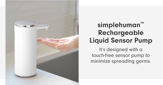 simplehuman™ Rechargeable Liquid Sensor Pump