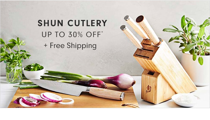 SHUN CUTLERY - UP TO 30% OFF* + Free Shipping