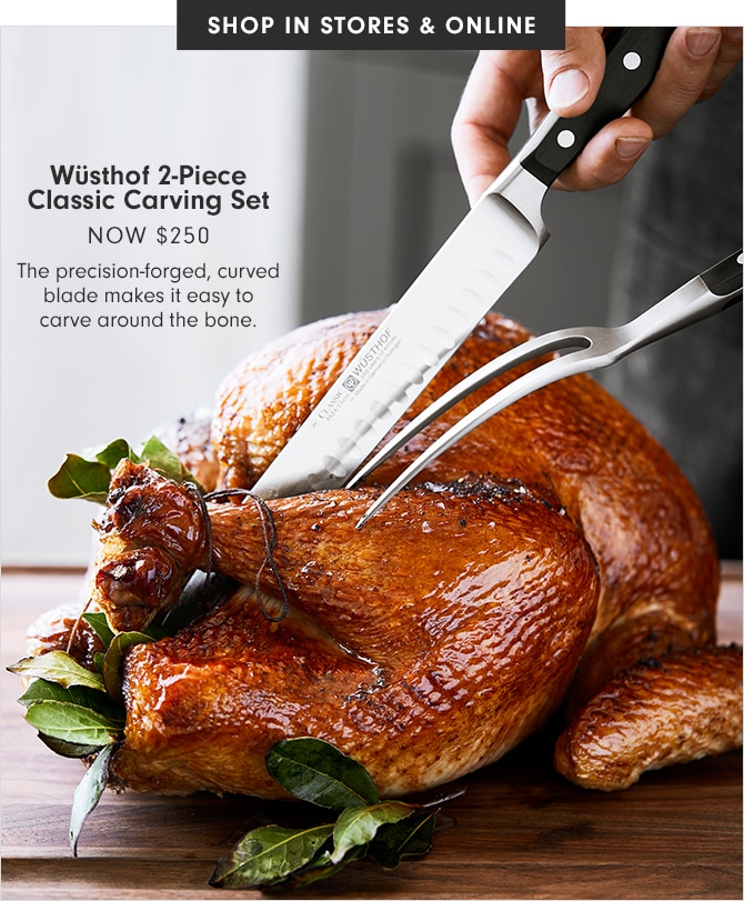 Wüsthof 2-Piece Classic Carving Set - Now $250