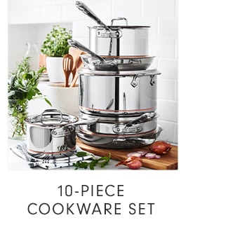 10-PIECE COOKWARE SET