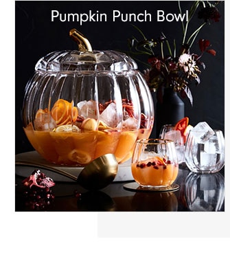 Pumpkin Punch Bowl