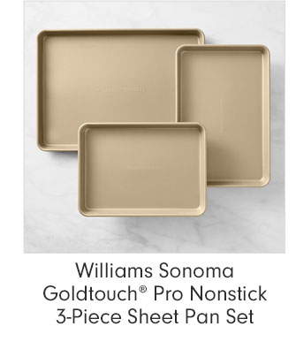 Williams Sonoma Goldtouch® Pro Nonstick 3-Piece Sheet Pan Set