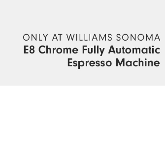 E8 Chrome Fully Automatic Espresso Machine