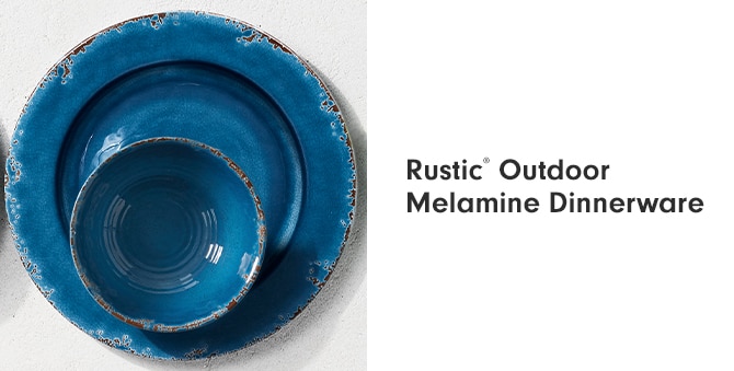 Rustic® Outdoor Melamine Dinnerware