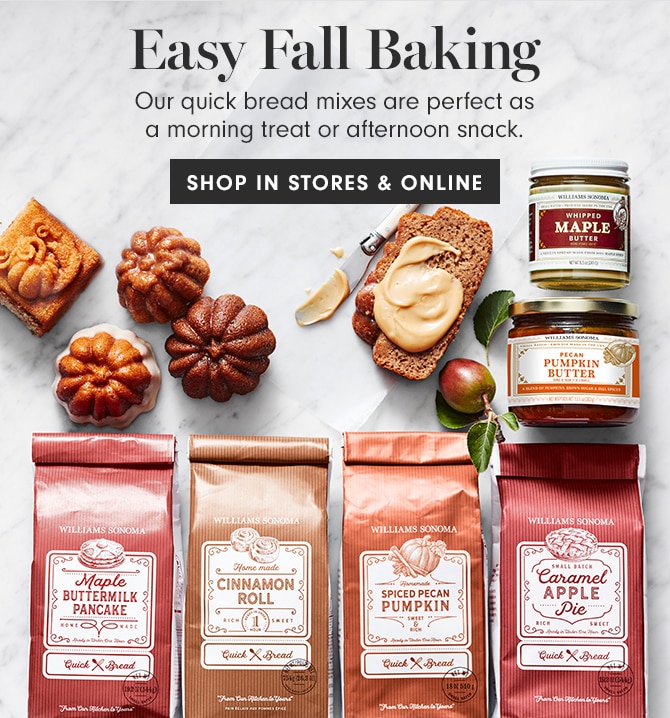 Easy Fall Baking - SHOP IN STORES & ONLINE