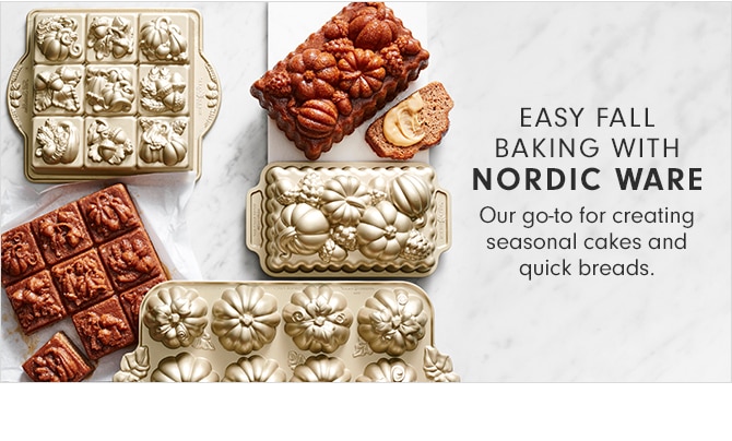 EASY FALL BAKING WITH NORDIC WARE