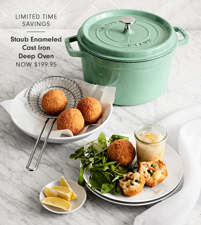 Staub Enameled Cast Iron Deep Oven - NOW $199.95