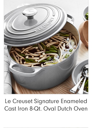 Le Creuset Signature Enameled Cast Iron 8-Qt. Oval Dutch Oven