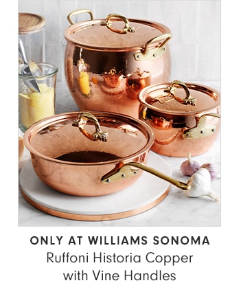 Ruffoni Historia Copper with Vine Handles