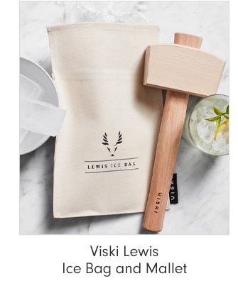 Viski Lewis Ice Bag and Mallet