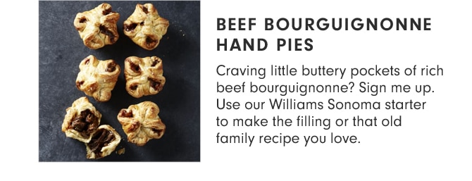 BEEF BOURGUIGNONNE HAND PIES