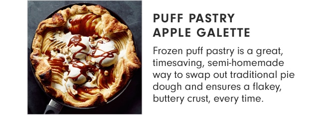 PUFF PASTRY APPLE GALETTE