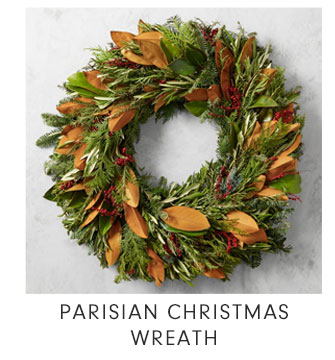 PARISIAN CHRISTMAS WREATH