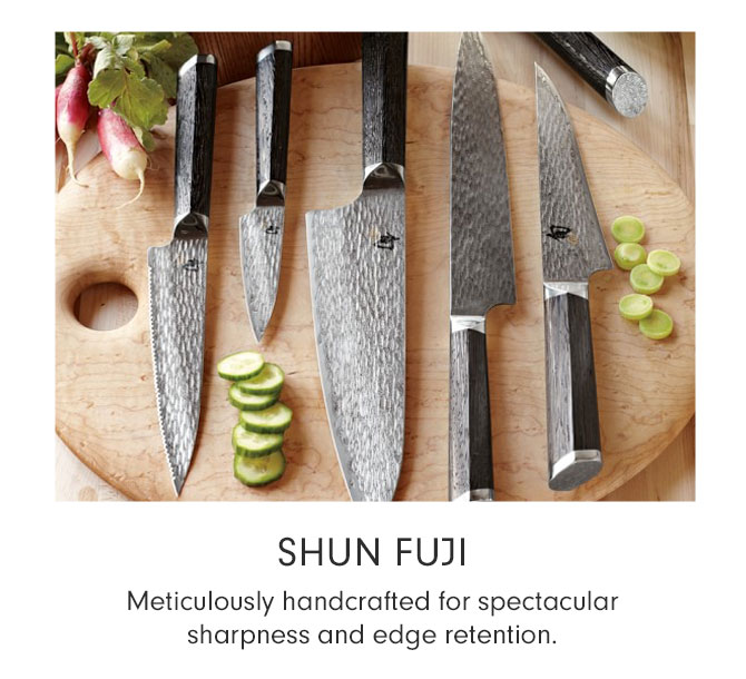 SHUN FUJI - Meticulously handcrafted for spectacular sharpness and edge retention.