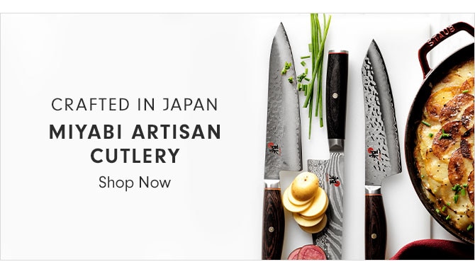 CRAFTED IN JAPAN - MIYABI ARTISAN CUTLERY - Shop Now