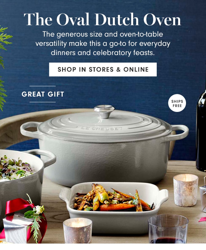 The Oval Dutch Oven - SHOP IN STORES & ONLINE