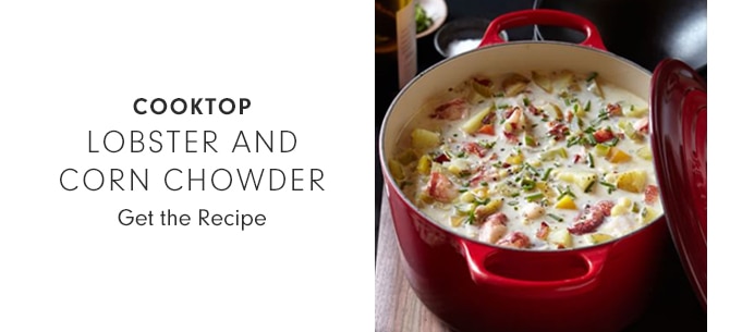 LOBSTER AND CORN CHOWDER - Get the Recipe