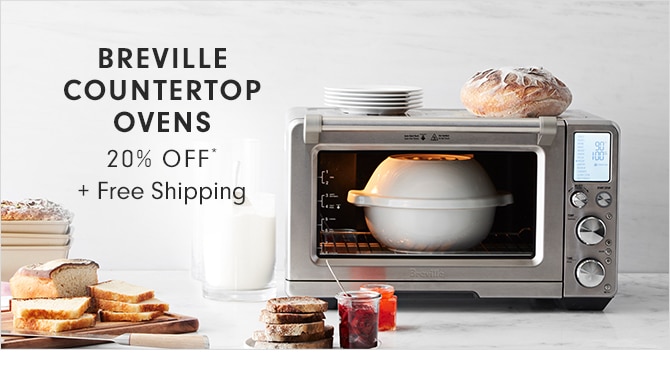 BREVILLE COUNTERTOP - 20% OFF* + Free Shipping