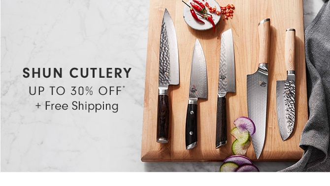 SHUN CUTLERY - UP TO 30% OFF* + Free Shipping