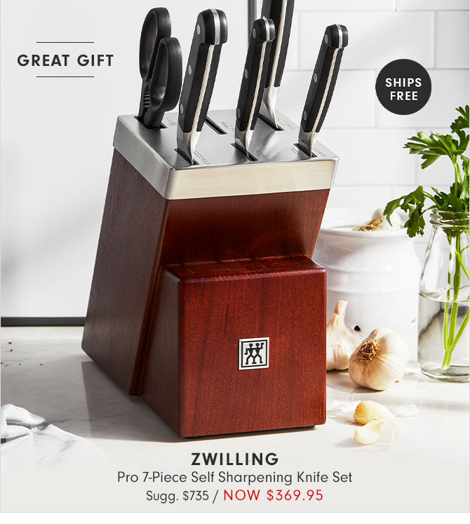 Zwilling Pro 7-Piece Self Sharpening Knife Set - Sugg. $735 / NOW $369.95