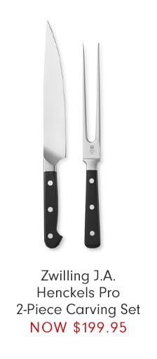 Zwilling J.A. Henckels Pro 2-Piece Carving Set NOW $199.95