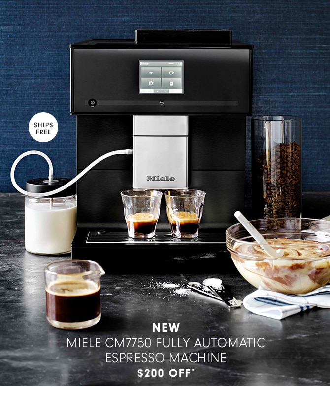 MIELE CM7750 FULLY AUTOMATIC ESPRESSO MACHINE - $200 OFF*