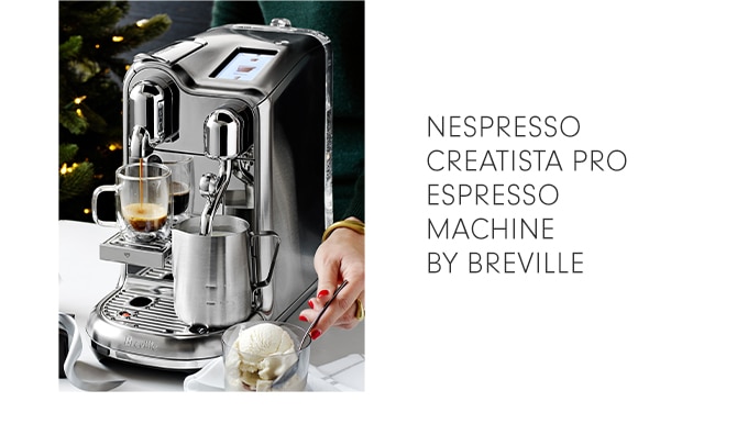 NESPRESSO CREATISTA PRO ESPRESSO MACHINE BY BREVILLE