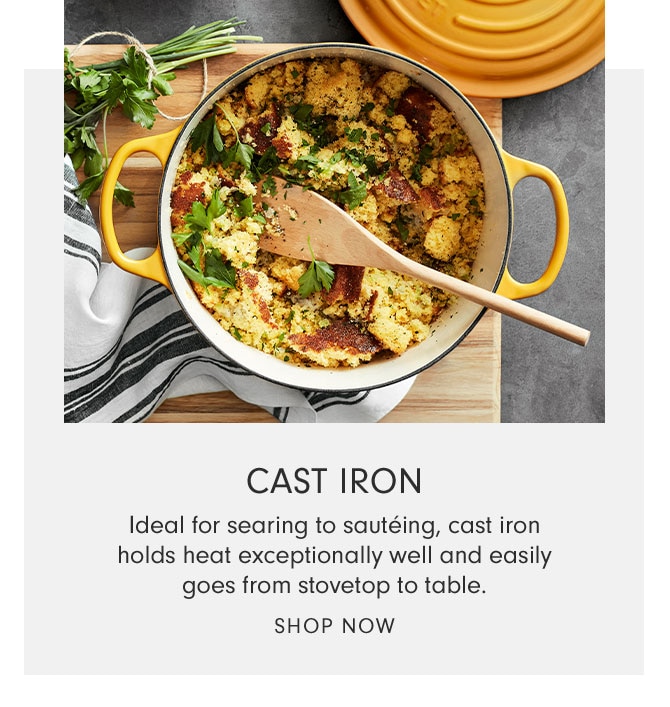 CAST IRON - SHOP NOW