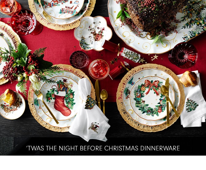 ‘Twas the Night Before Christmas Dinnerware