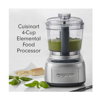 Cuisinart 4-Cup Elemental Food Processor