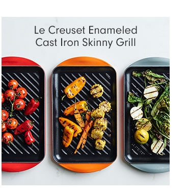 Le Creuset Enameled Cast Iron Skinny Grill