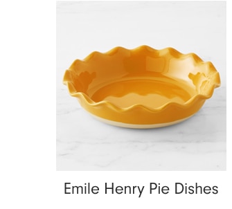 Emile Henry Pie Dishes