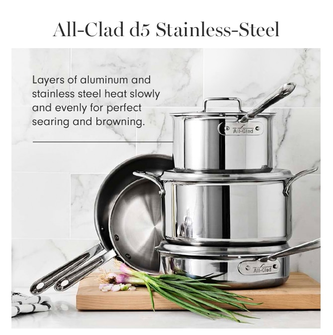 All-Clad d5 Stainless-Steel