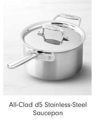 All-Clad d5 Stainless-Steel Saucepan