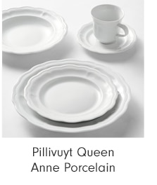 Pillivuyt Queen Anne Porcelain