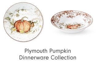 Plymouth Pumpkin Dinnerware Collection