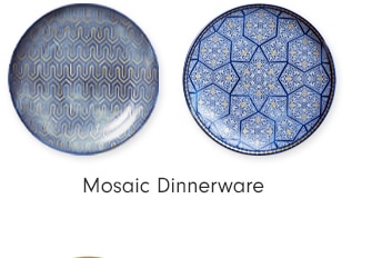 Mosaic Dinnerware