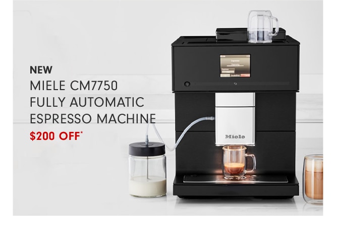 MIELE CM7750 FULLY AUTOMATIC ESPRESSO MACHINE - $200 OFF*