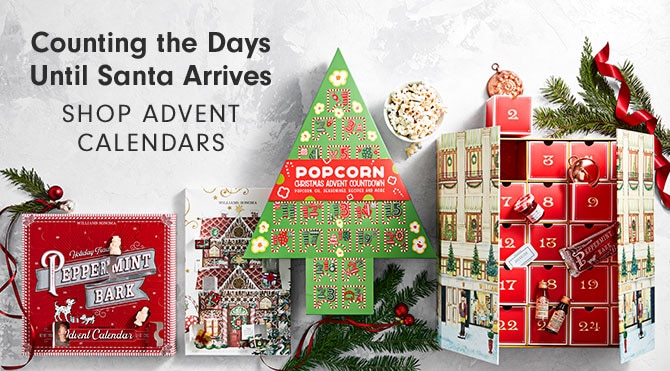 Counting the Days Until Santa Arrives - SHOP ADVENT CALENDARS